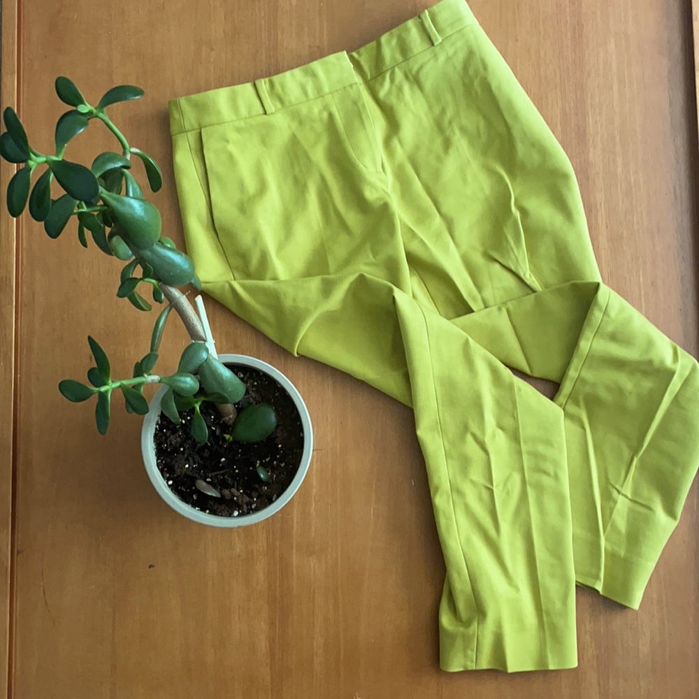 Kate spade chartreuse pants